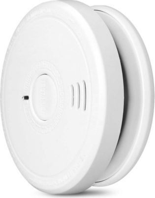 Détecteur de fumée ALECTO avec Bouton d'Arrêt et Alarme 85dB