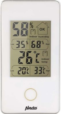 Thermomètre ALECTO Digital d'Intérieur WS-75 Compact