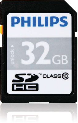 Carte SD PHILIPS SDHC CLASS 10 32Go Carte SD PHILIPS SDHC CLASS 10 32Go