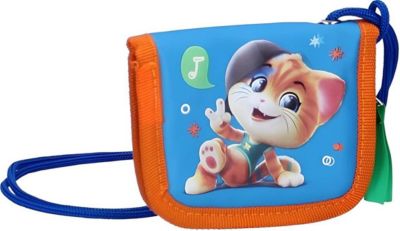 Pochette 44 CATS Zippé en Polyester Compact avec Cordon