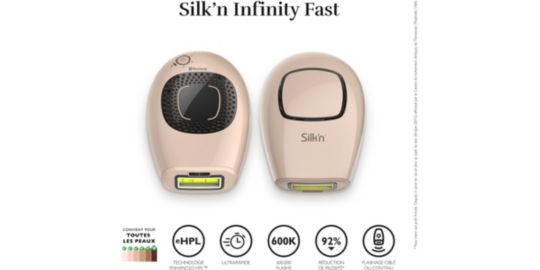 Epilateur lumière pulsée SILK