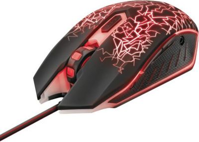 Souris Gamer Filaire TRUST Filaire GXT105 Izza Lumineuse 6 Boutons Souris Gamer Filaire TRUST Filaire GXT105 Izza Lumineuse 6 Boutons