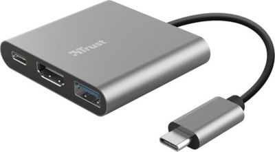 Adaptateur USB-C/HDMI TRUST pour PC Portable Resolution 4K