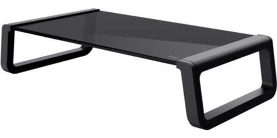 Support écran TRUST en verre MONTA noir
