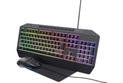 Clavier gamer TRUST Pack Gaming 3 en 1 DUOX
