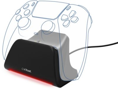 Chargeur secteur TRUST Chargeur Rapide Manette PS5 Noir