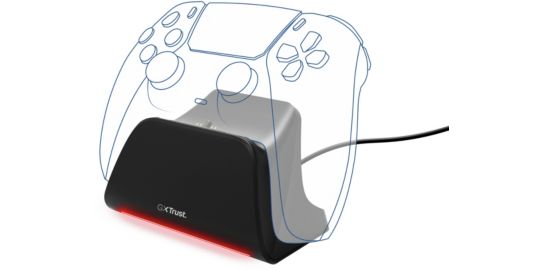 Chargeur secteur TRUST Chargeur Rapide Manette PS5 Noir