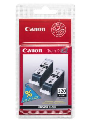 Cartouche d'encre CANON PGI520 (2 cartouches noires)