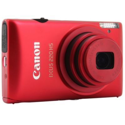 Appareil photo Compact CANON Ixus 220 HS Rouge Reconditionné