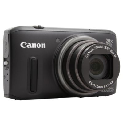 Appareil photo Compact CANON SX240HS NOIR Reconditionné