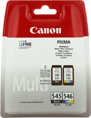 Promo Pack cartouche pg-560-cl-561 multi canon chez Auchan
