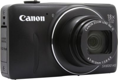 Appareil photo Compact CANON SX600 HS Noir Reconditionné