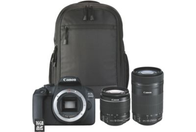 Reflex CANON EOS 2000D + EF-S 18-55 IS I