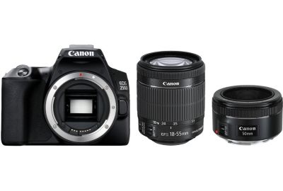 Appareil photo Reflex CANON EOS 250D + 18-55mm IS STM + 50mm f/1.8