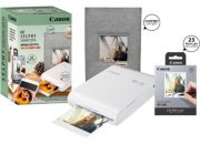 Imprimante photo portable CANON Kit QX10 + 20 feuilles + Coffret