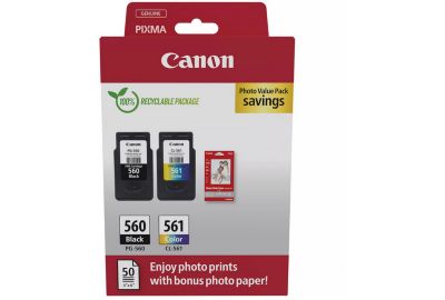 Cartouche d'encre CANON PG560/CL561 + Papier