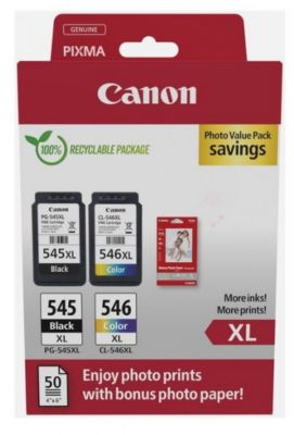 Cartouche d'encre CANON PG-545XL/CL-546XL PVP