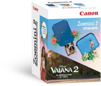 Imprimante photo portable CANON KIT Vaiana Zoemini 2