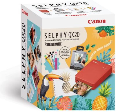 Imprimante photo portable CANON KIT QX20 summer 2026