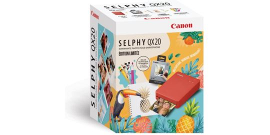 Imprimante photo portable CANON KIT QX20 summer 2026
