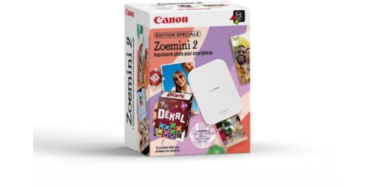 Imprimante photo portable CANON KIT Zoemini 2 summer 2026
