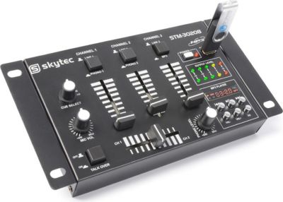 Table de mixage SKYTEC Table mix 6 canaux avec USB/MP3