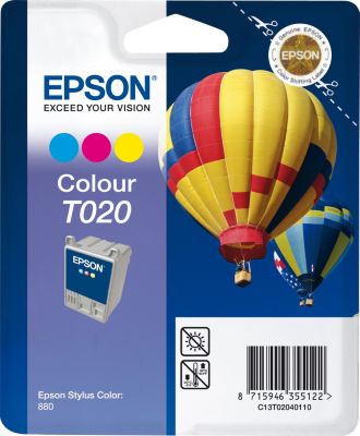 Cartouche EPSON T020 3 Couleurs
