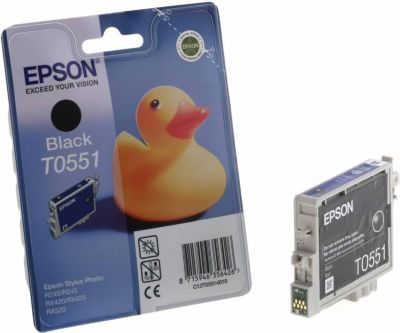 Cartouche EPSON T0551 noir série Canard