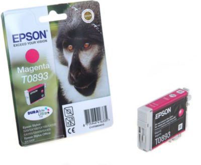 Cartouche d'encre EPSON T0893 Magenta série Singe