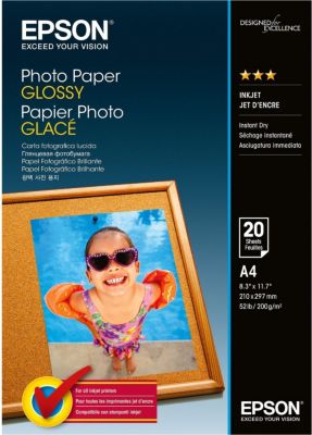 100 feuilles de papier photo Excelsior mat 200g/m² A4, A4
