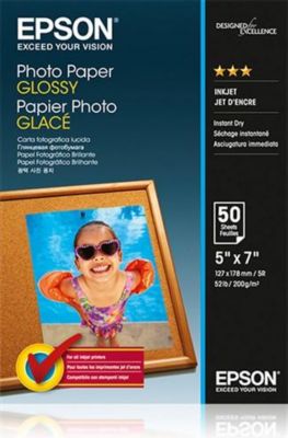 Papier Photo Ultra Glacé EPSON Format 13x18 cm - Paquet de 50 feuilles +  Grammage : 300g/m² EPSON S041944 - UFP ONLINE