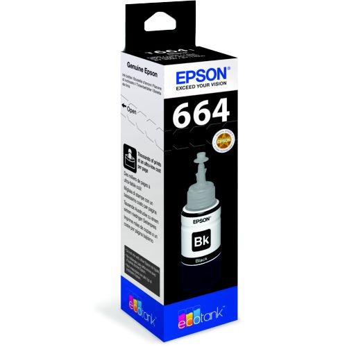 Epson 664 C (T6642) Cyan - Bouteille d'encre Epson d'origine