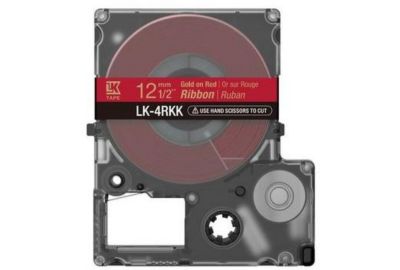 Accessoire EPSON LK-4RKK or et rouge 12mm sur 5m