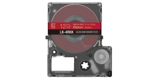 Accessoire EPSON LK-4RKK or et rouge 12mm sur 5m