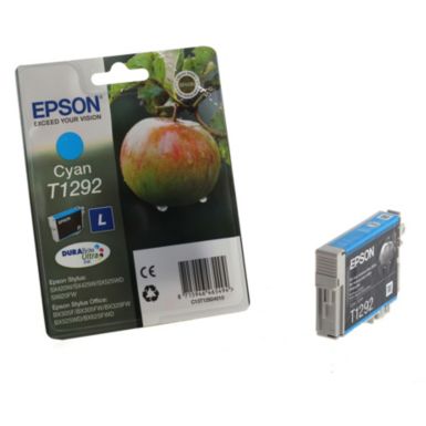 Cartouche d'encre EPSON T1292 Cyan serie Pomme