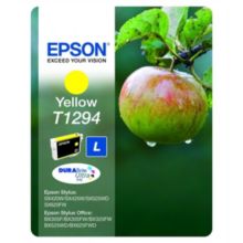 Cartouche d'encre EPSON T1294 Jaune serie Pomme