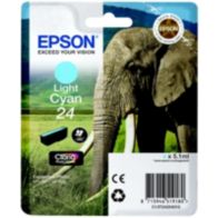 Cartouche d'encre EPSON T2425 Cyan Clair Serie Elephant