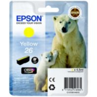 Cartouche d'encre EPSON T2614 Jaune Série Ours Polaire