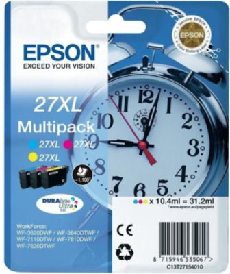 Cartouche d'encre EPSON T2715 Série Réveil (C/M/J)