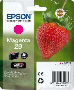 Cartouche d'encre EPSON T2983 Magenta Série Fraise