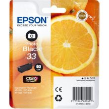 Cartouche d'encre EPSON T3341 Noire Photo Premium Serie Orange