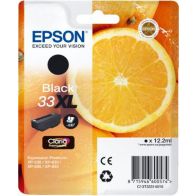 Cartouche d'encre EPSON T3351 Noire XL Premium Serie Orange