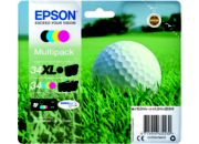 Cartouche d'encre EPSON T3479 Noir XL+C/M/J Serie Balle de golf