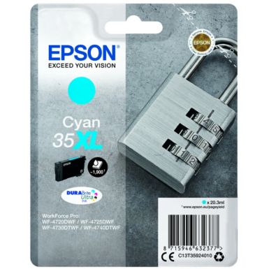 Cartouche d'encre EPSON T3592 Cyan XL Serie Cadenas