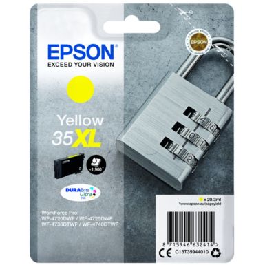 Cartouche d'encre EPSON T3594 Jaune XL Serie Cadenas