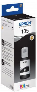 Cartouche d'encre EPSON Ecotank Bouteille 105 Noir