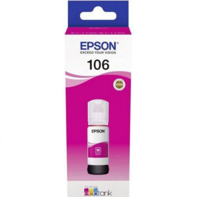 Cartouche d'encre EPSON Ecotank Bouteille 106 Magenta