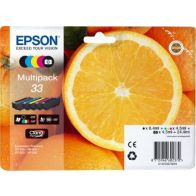 Cartouche d'encre EPSON T3337 (N/NP/C/M/J) Serie Orange