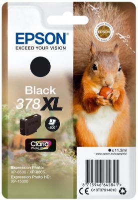 ✓ Cartouche compatible EPSON 502XL noir couleur Noir en stock