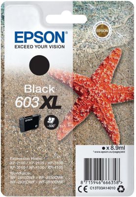 CARTOUCHE EPSON T3351 33XL JET D'ENCRE COULEUR NOIR